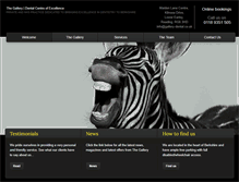 Tablet Screenshot of gallery-dental.co.uk